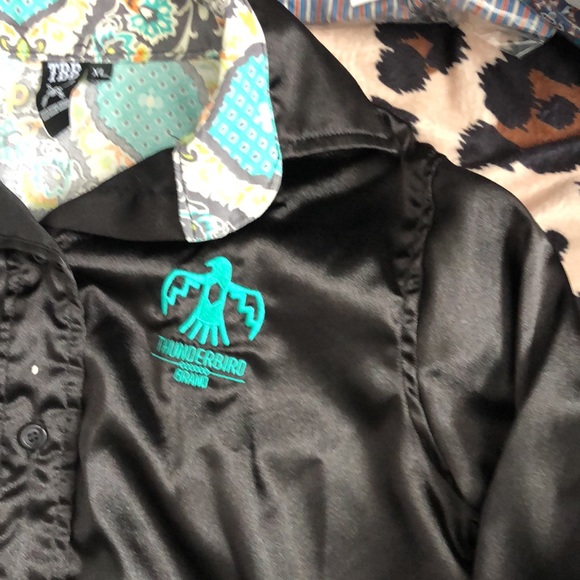 Thunderbird Brand Rodeo Shirt black satin - Picture 4 of 8